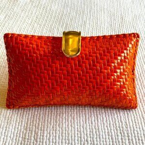 Orange Rodo Clutch